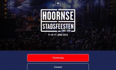 Schermafbeelding van hoornsestadsfeesten.nl