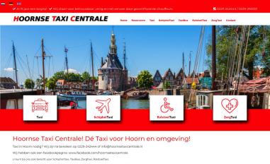Schermafbeelding van hoornsetaxicentrale.nl