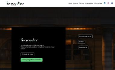 Schermafbeelding van horeca-app.nl