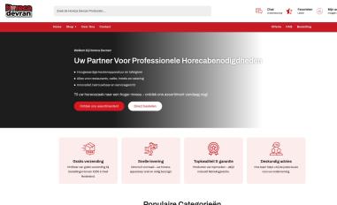 Schermafbeelding van horecadevran.nl