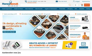 Schermafbeelding van horecagemak.nl
