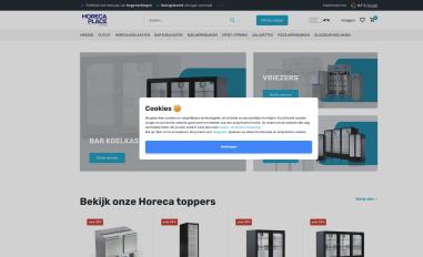 Schermafbeelding van horecaplace.eu