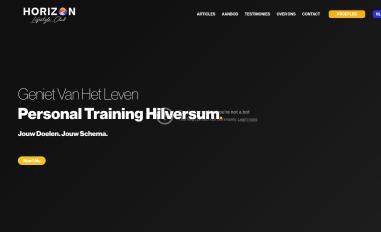 Schermafbeelding van horizonlifestyle.nl