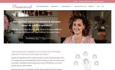 Schermafbeelding van hormonen.nl