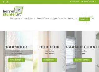Schermafbeelding van horrenstunter.nl