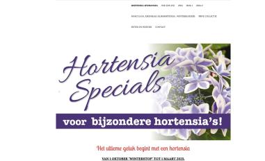 Schermafbeelding van hortensiaspecials.nl