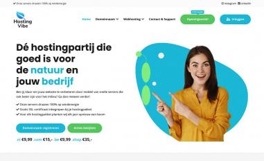 Schermafbeelding van hostingvibe.nl