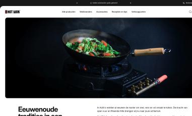Schermafbeelding van hot-wok.nl