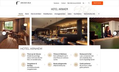 Schermafbeelding van hotelarnhem.nl