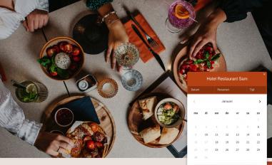 Schermafbeelding van hotelrestaurantsam.nl