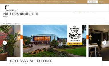 Schermafbeelding van hotelsassenheim.nl