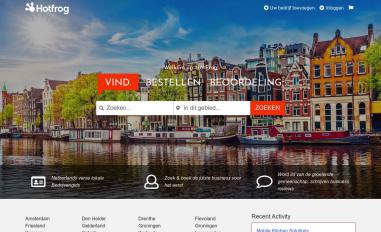 Schermafbeelding van hotfrog.nl