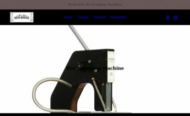 Schermafbeelding van hotstampingmachine.com