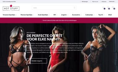 Schermafbeelding van hotstuff.nl