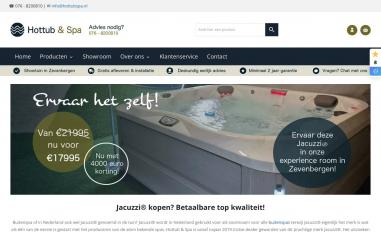 Schermafbeelding van hottubspa.nl