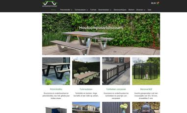 Schermafbeelding van houtcomposietdiscount.nl
