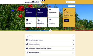 Schermafbeelding van houten.nl