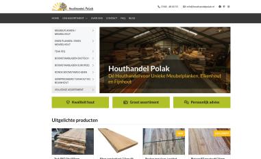Schermafbeelding van houthandelpolak.nl