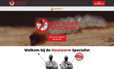 Schermafbeelding van houtworm-specialist.nl