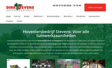 Schermafbeelding van hoveniersbedrijfstevens.nl