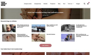 Schermafbeelding van howaboutmom.nl