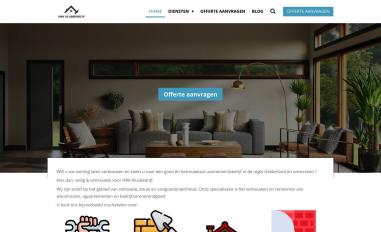 Schermafbeelding van hrkklusbedrijf.nl