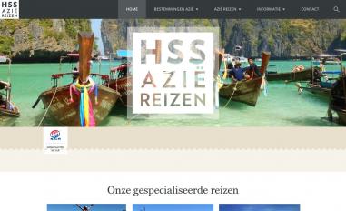 Schermafbeelding van hssaziereizen.nl