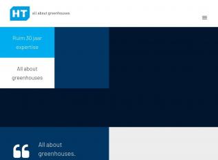 Schermafbeelding van htgreenhouses.nl