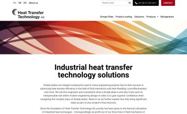 Schermafbeelding van htt-ag.com