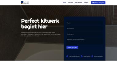 Schermafbeelding van httpslineakitservice-nl.webflow.io
