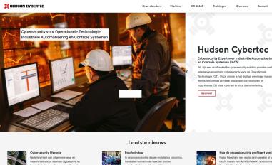 Schermafbeelding van hudsoncybertec.com