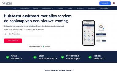 Schermafbeelding van huisassist.nl
