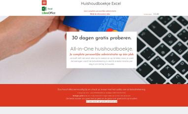 Schermafbeelding van huishoudboekjeexcel.nl