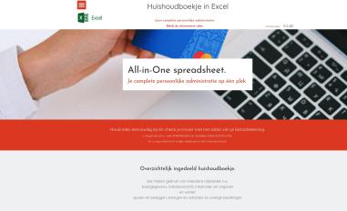 Schermafbeelding van huishoudboekjeinexcel.nl