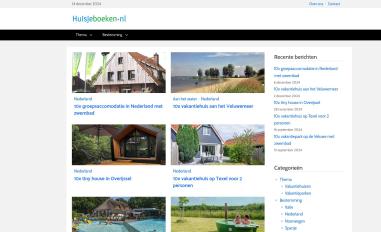 Schermafbeelding van huisjeboeken.nl