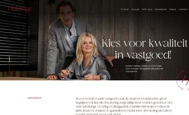 Schermafbeelding van huizinge.be