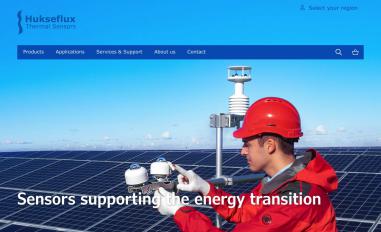 Schermafbeelding van hukseflux.com