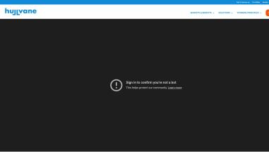 Schermafbeelding van hullvane.com