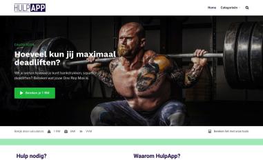 Schermafbeelding van hulpapp.nl