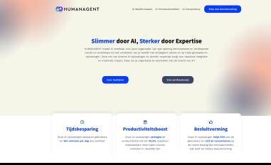 Schermafbeelding van humanagent.ai
