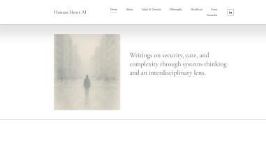 Schermafbeelding van humanheartai.com
