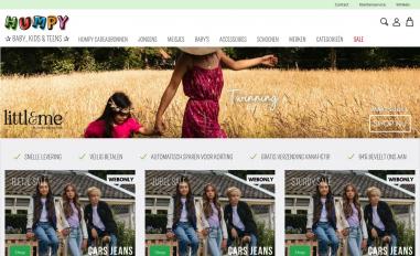 Schermafbeelding van humpy.nl