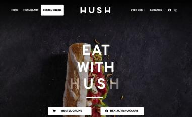 Schermafbeelding van hush.nl