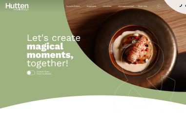 Schermafbeelding van huttenfoodanddesign.nl