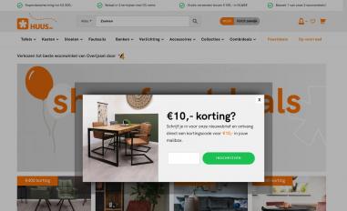 Schermafbeelding van huus.nl