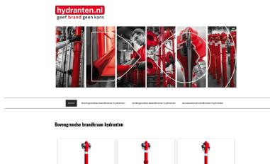 Schermafbeelding van hydranten.nl