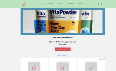 Schermafbeelding van hydropowder.nl