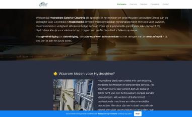 Schermafbeelding van hydroshine.webnode.be