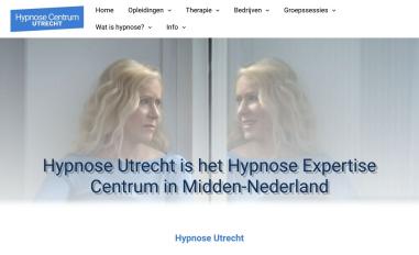 Schermafbeelding van hypnosecentrumutrecht.nl