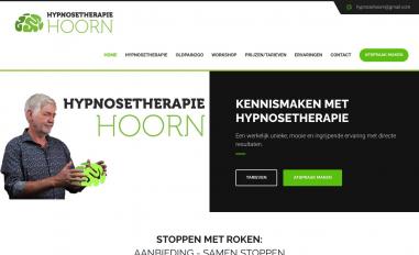 Schermafbeelding van hypnosetherapiehoorn.nl
